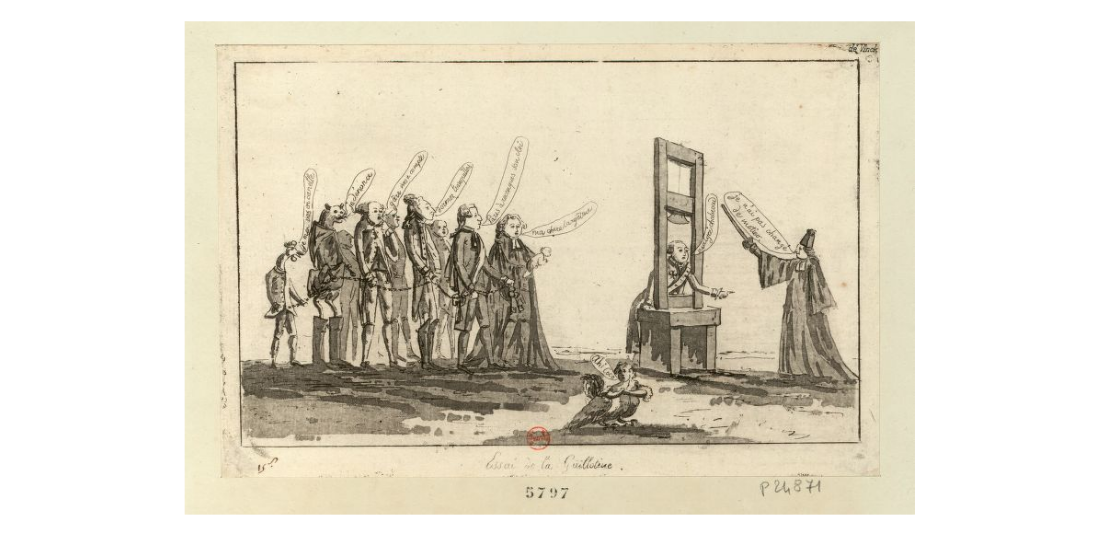 Essai de la guillotine, Carl de Vinck, 1859-19